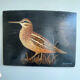 Peinture sur bois oiseaux