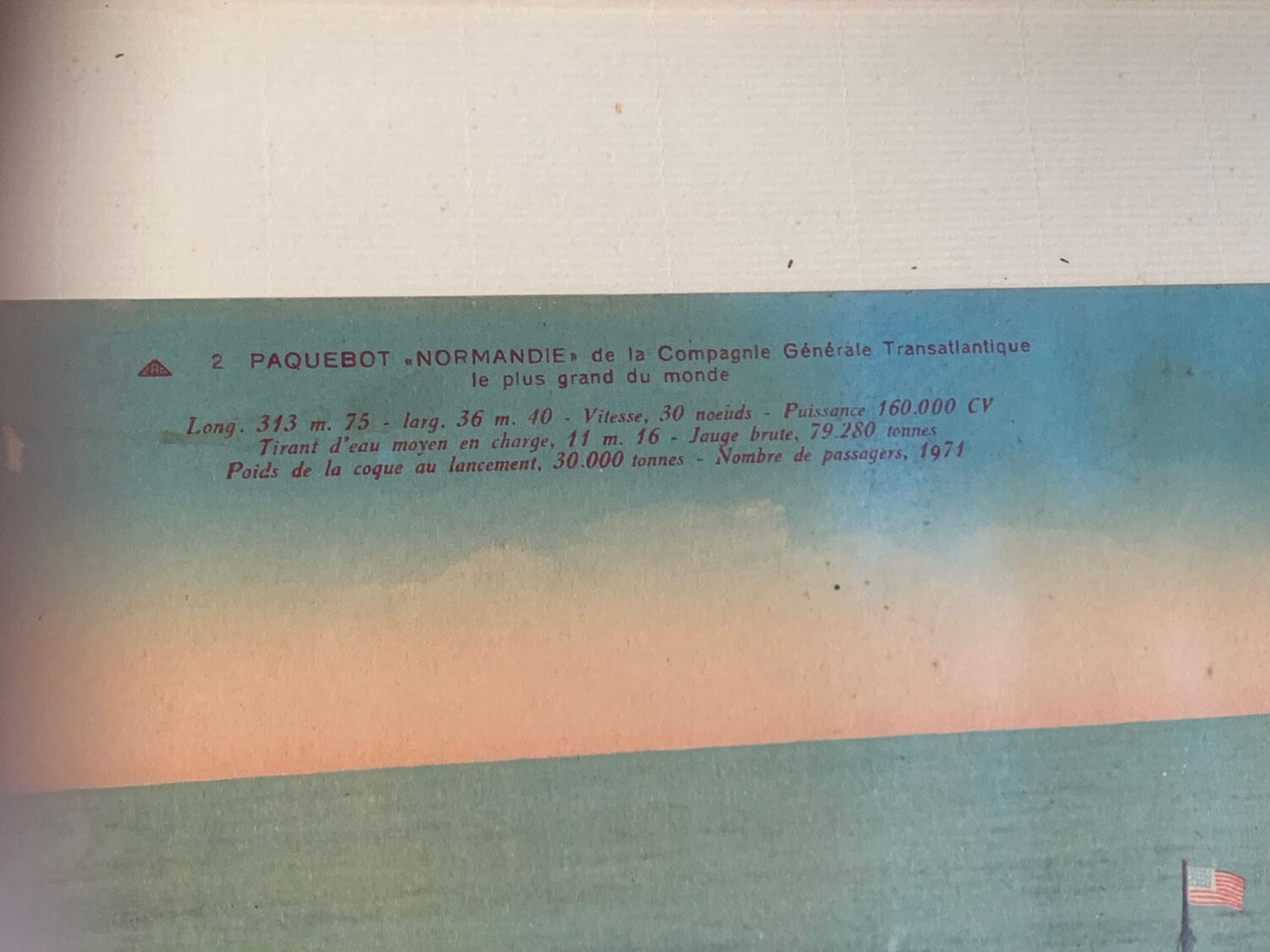 Engraving liner Normandie