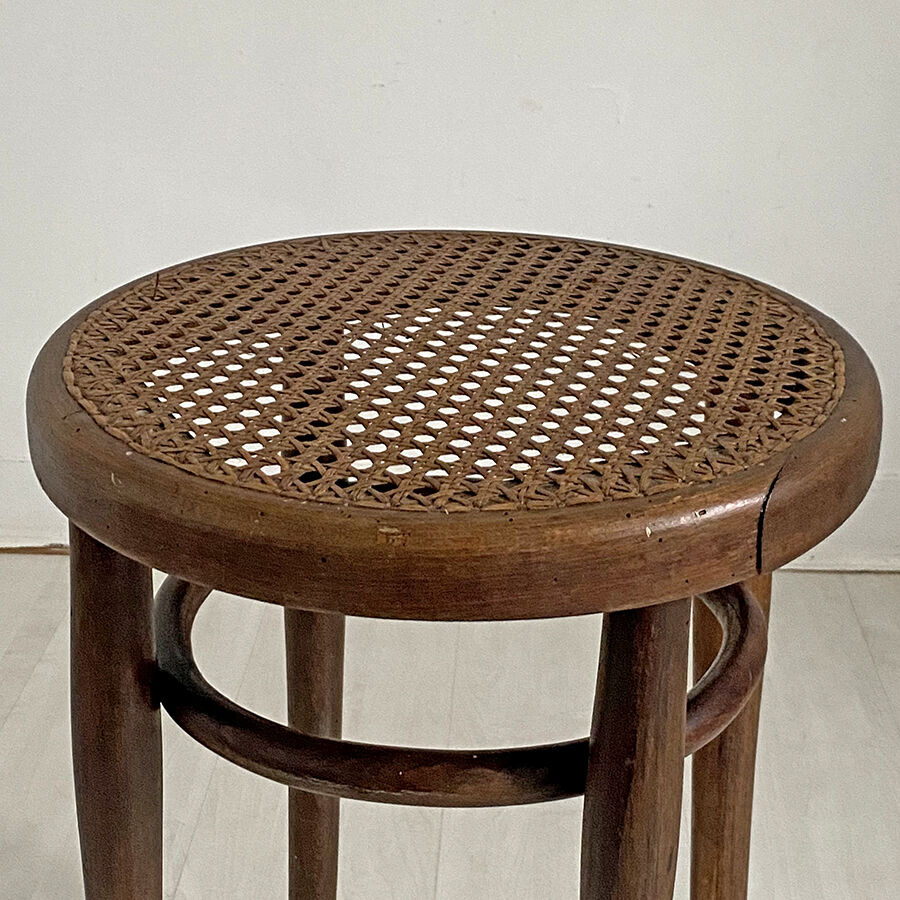 Thonet canine tabouret