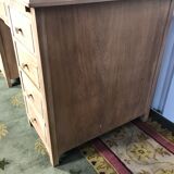 Art Deco administrative office with restored solid walnut coffers