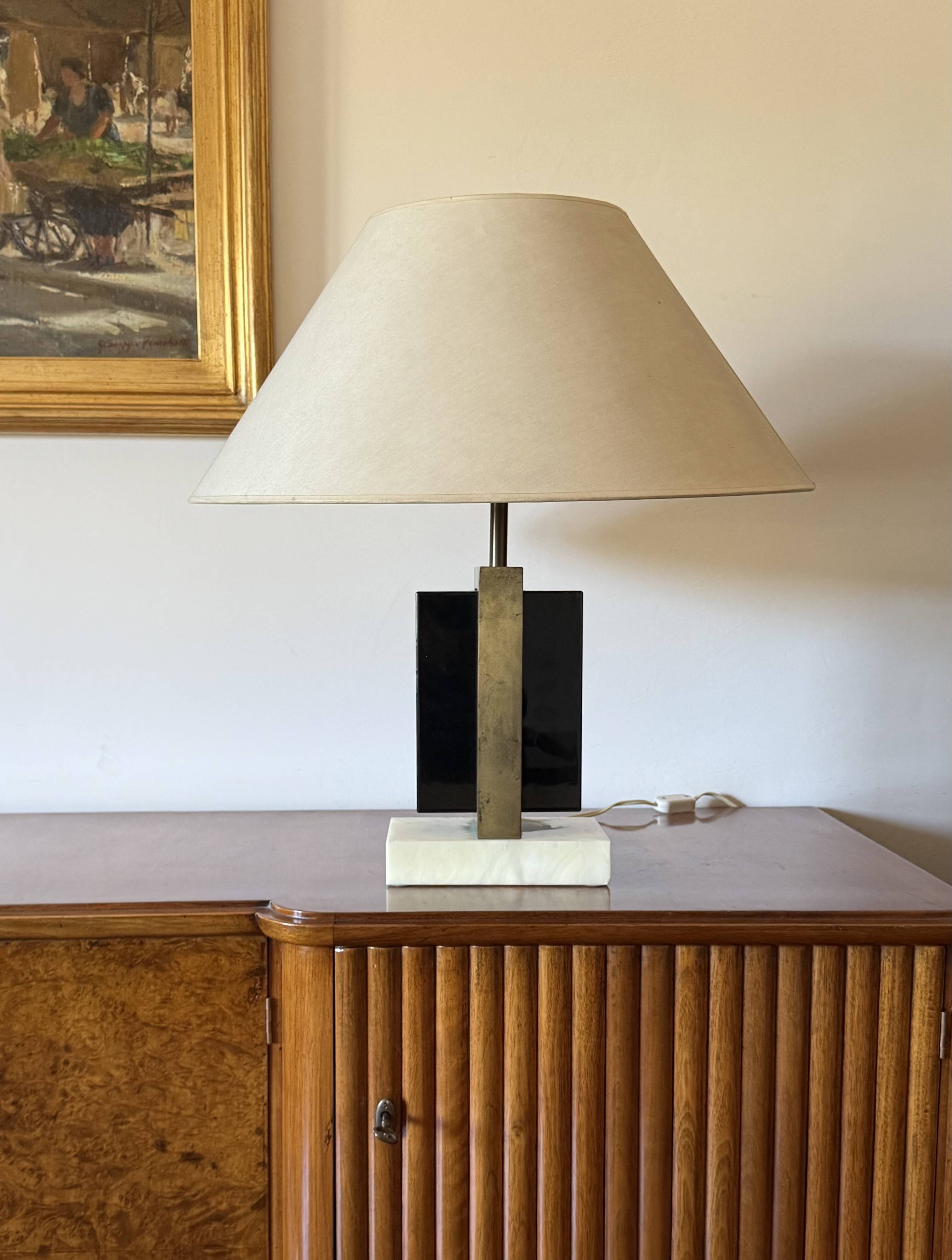Romeo Rega, Hollywood Regency table lamp, Italy, 1970s
