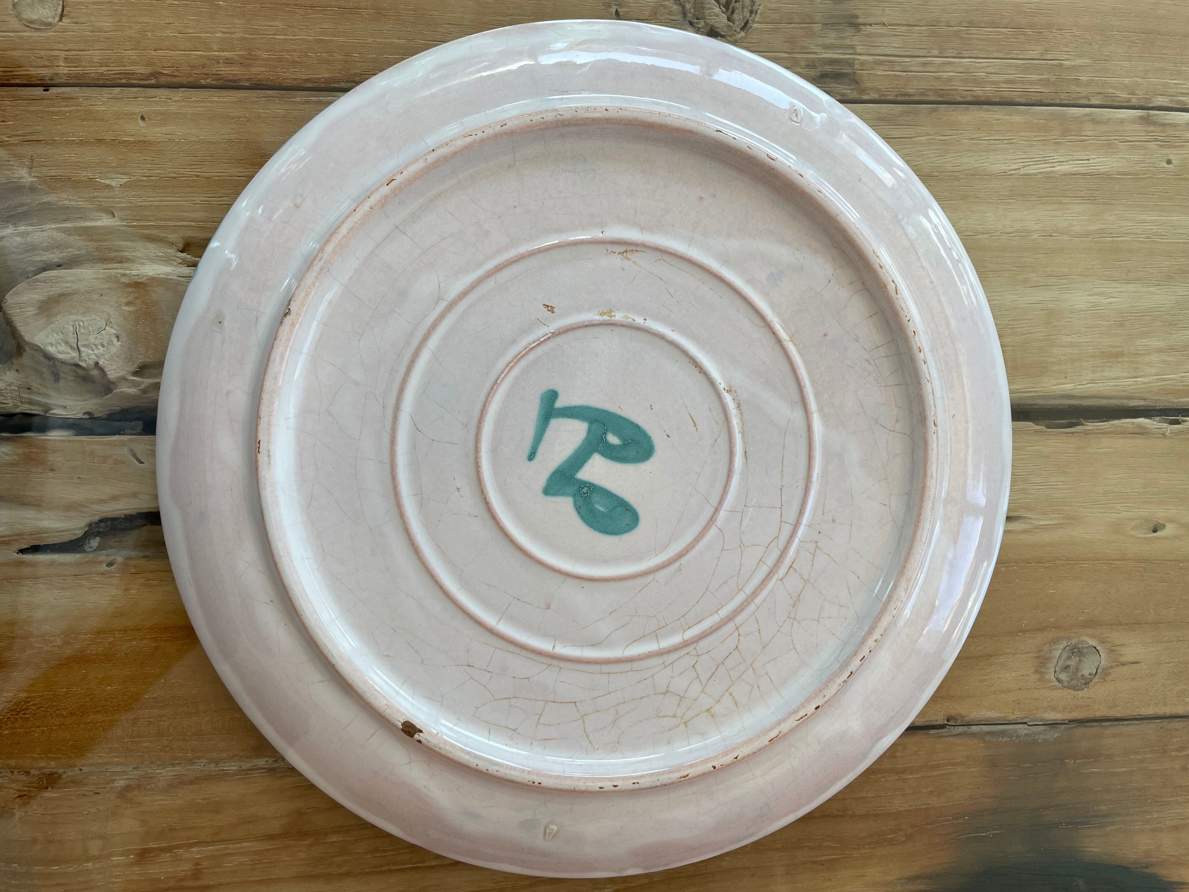 Set of 5 plates Robert Picault
