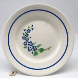 6 vintage plates stamped "niderviller"