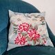 Coussin vintage fleuri
