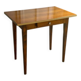 Petit bureau / table en bois et formica