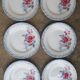 Set of 6 plates Digoin Sarreguemines model Lot