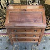 Louis XVI style cherry slope desk