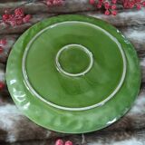 Large antique earthenware dish