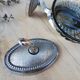 Duo for bathroom: soap holder and towel hook