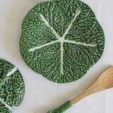 Cabbage tureen in vintage slip