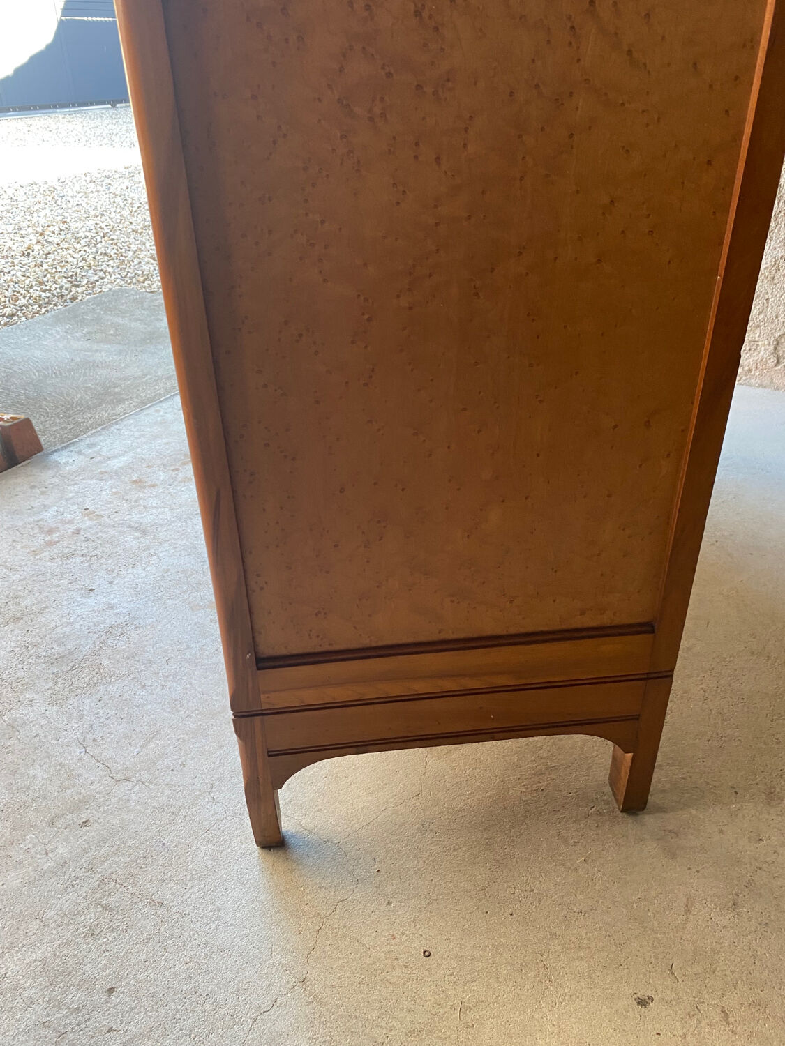 Art Deco hotel-style Parisian wardrobe chest or