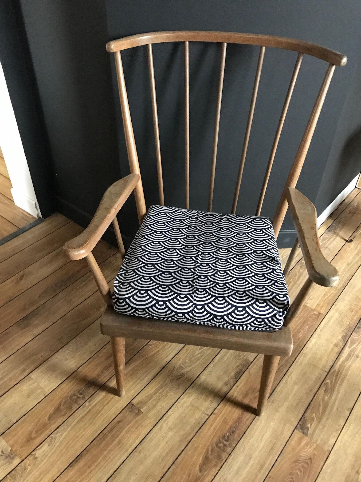 Baumann fan armchair