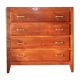 Commode en chêne doré, années 60