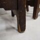 Set of 4 vintage brutalist chairs 1970