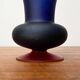 Glass vase from the Italian Satinato series attributed to Carlo Moretti, 1970s.