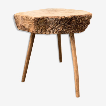 Cork oak tripod table