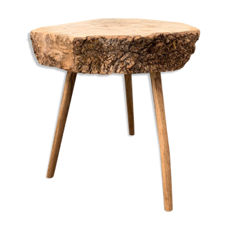 Cork oak tripod table