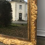 Golden gold leaf mirror, 18th, 101x69cm