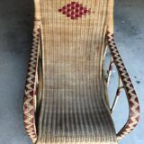 Wicker/rattan armchair