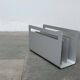 Porte-revues minimaliste en aluminium par Norman Foster pour Helit, Allemagne, années 1990