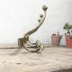 Brass coat rack