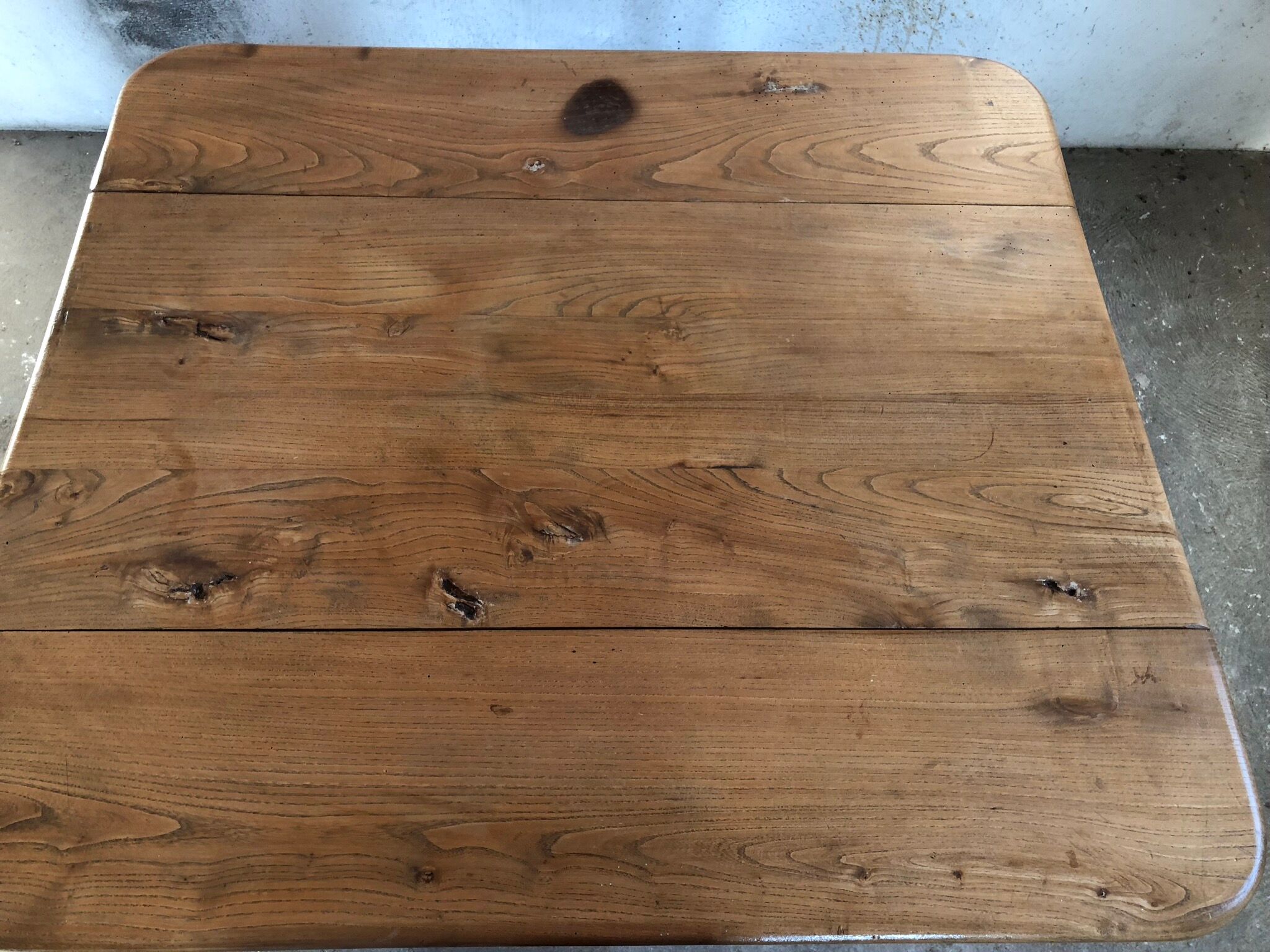 Square Oak farm table