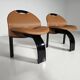 Set of 10 "Sail" dining chairs by Giovanni Offredi for Saporiti, 1973.