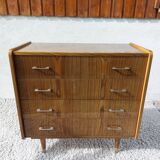 70's chest of drawers spindle legs