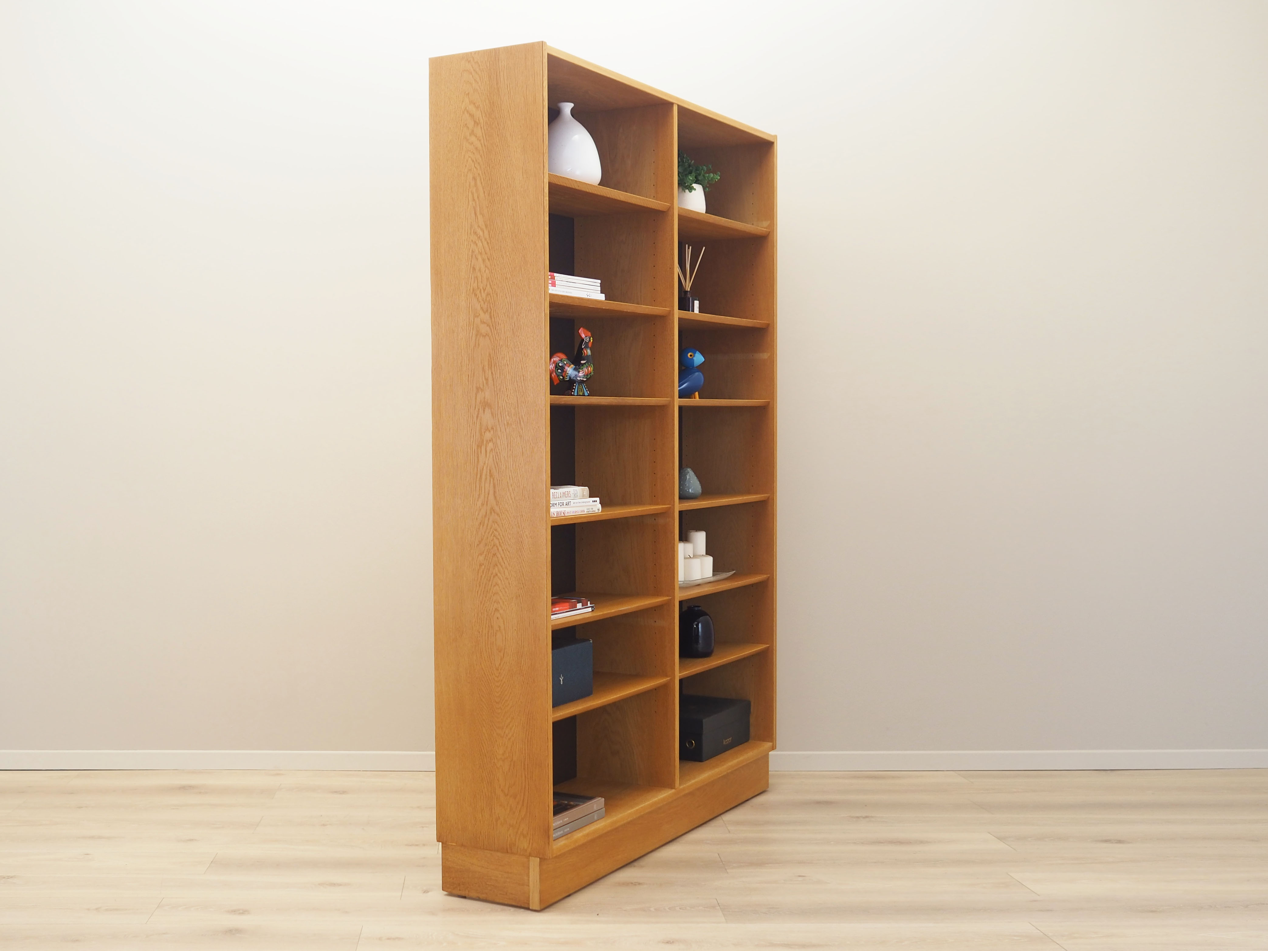 Ash bookcase, Danish design, 1970s, Hundevad