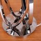 Art Deco Table Lamp in Chromed Metal by Mauro Ferretti, Italy, 1920s