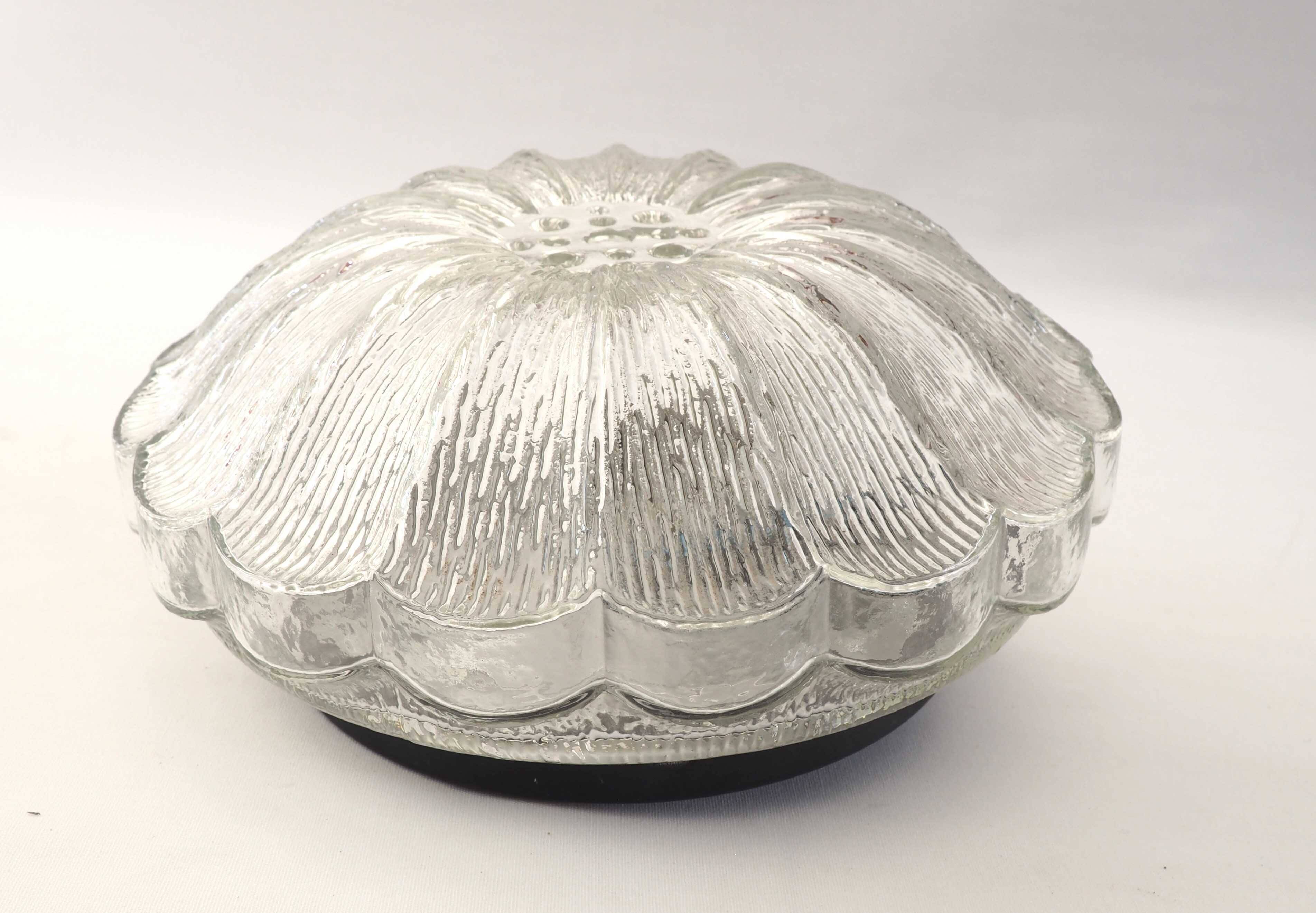 Applique plafonnier verre oursin
