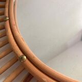 Vintage ortf rattan mirror