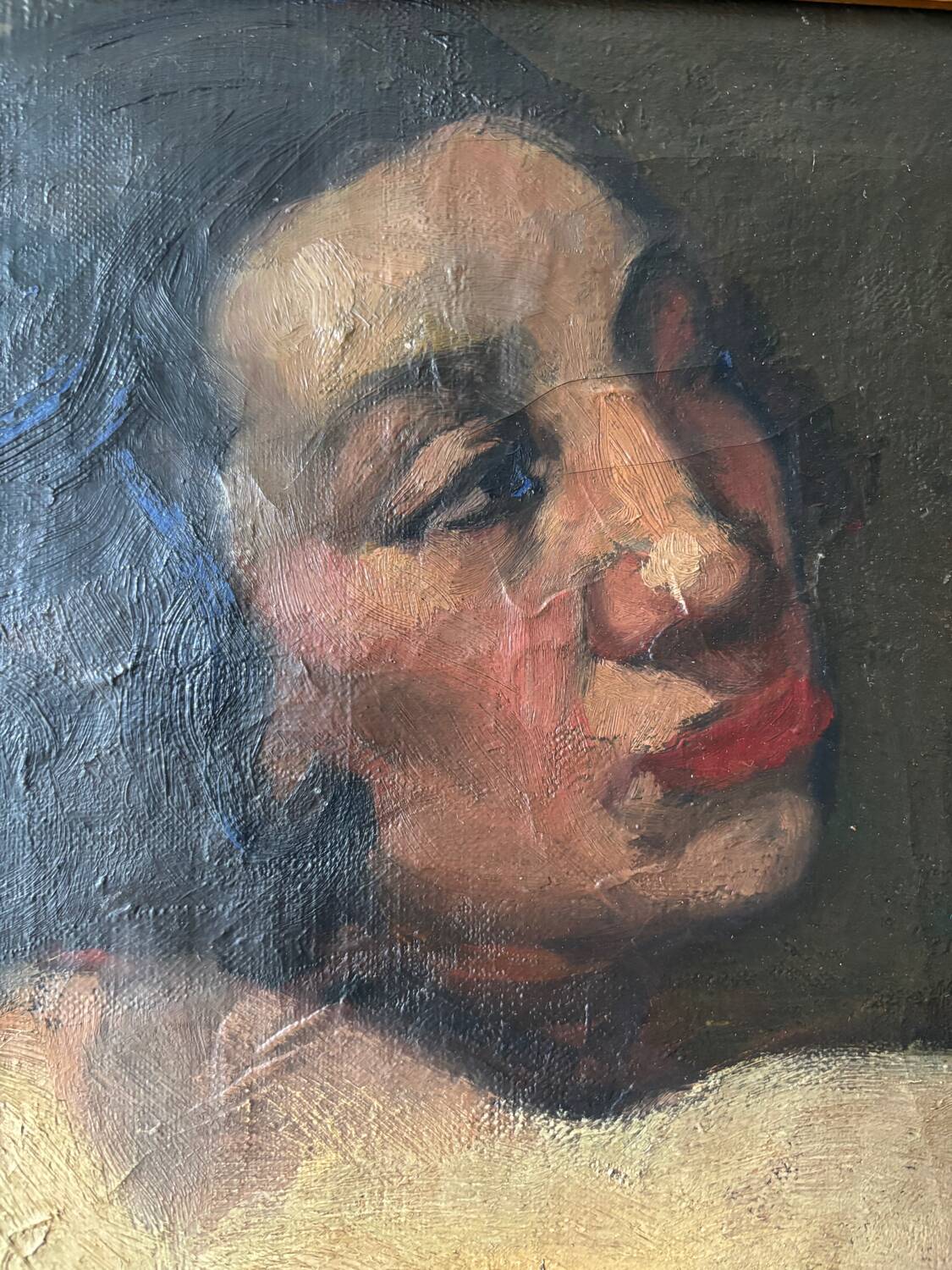 Portrait of a woman from 1924