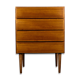Teak chest of drawers from Omann Jun, 1960s