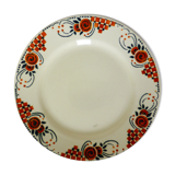 Flat serving dish on pedestal compote from St Amand, Roubaix model 210781
