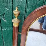 Small empire period psyche dressing table