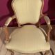Pair baroque armchairs