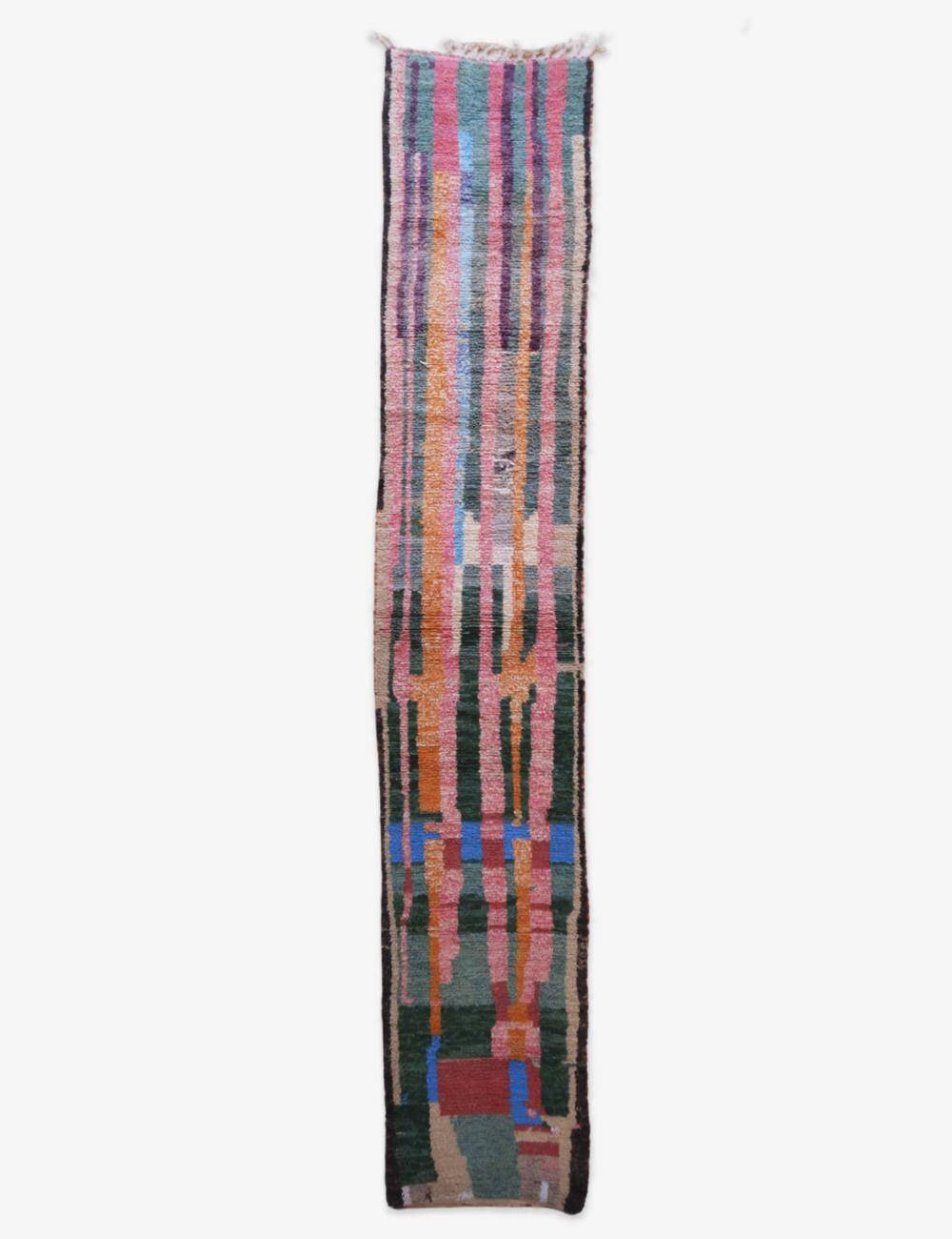 Abstract Runner Rug - 488 x 86 cm