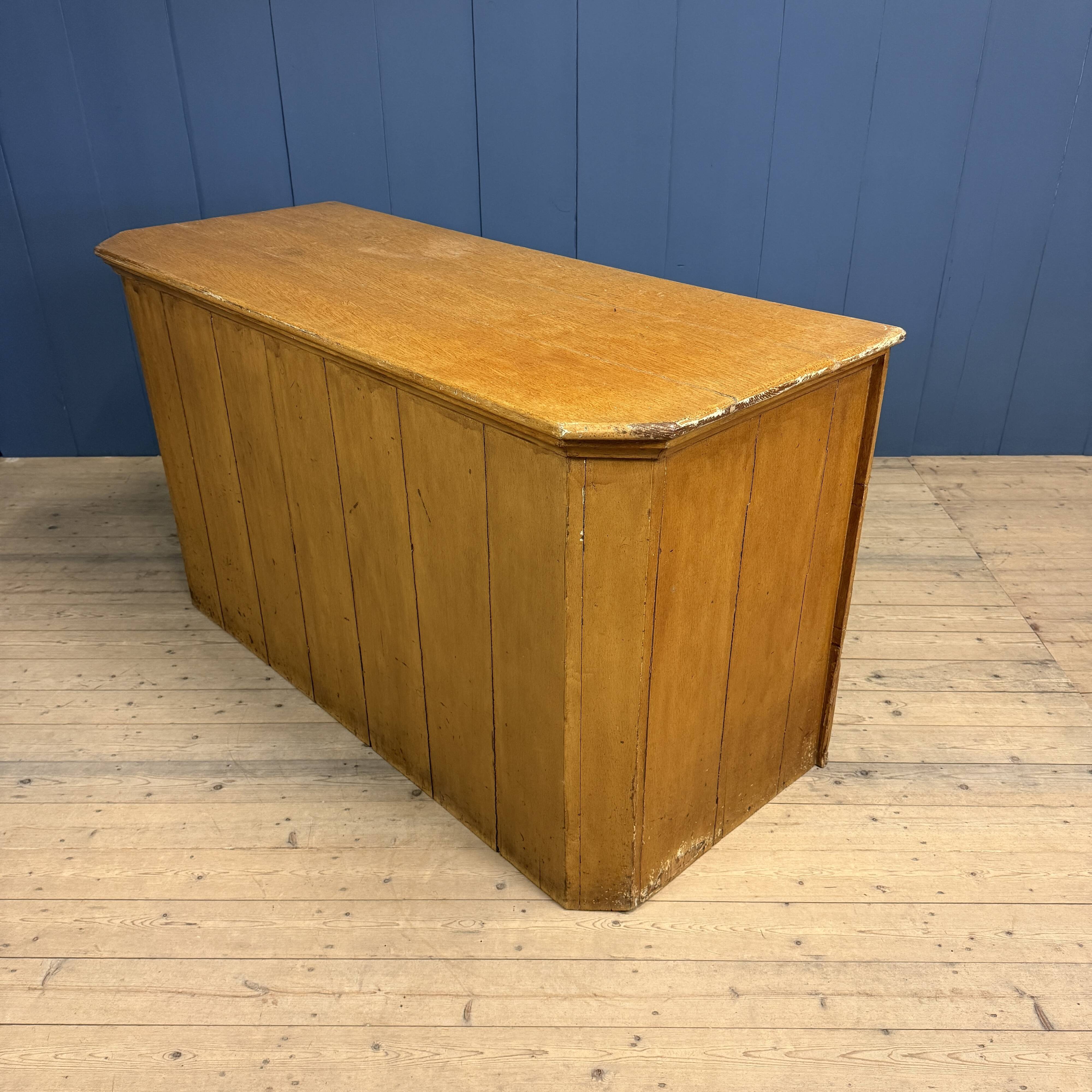 Antique painted Dutch counter