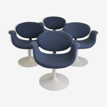 Set of 4 Pierre Paulin Little Tulip chairs by Artifort