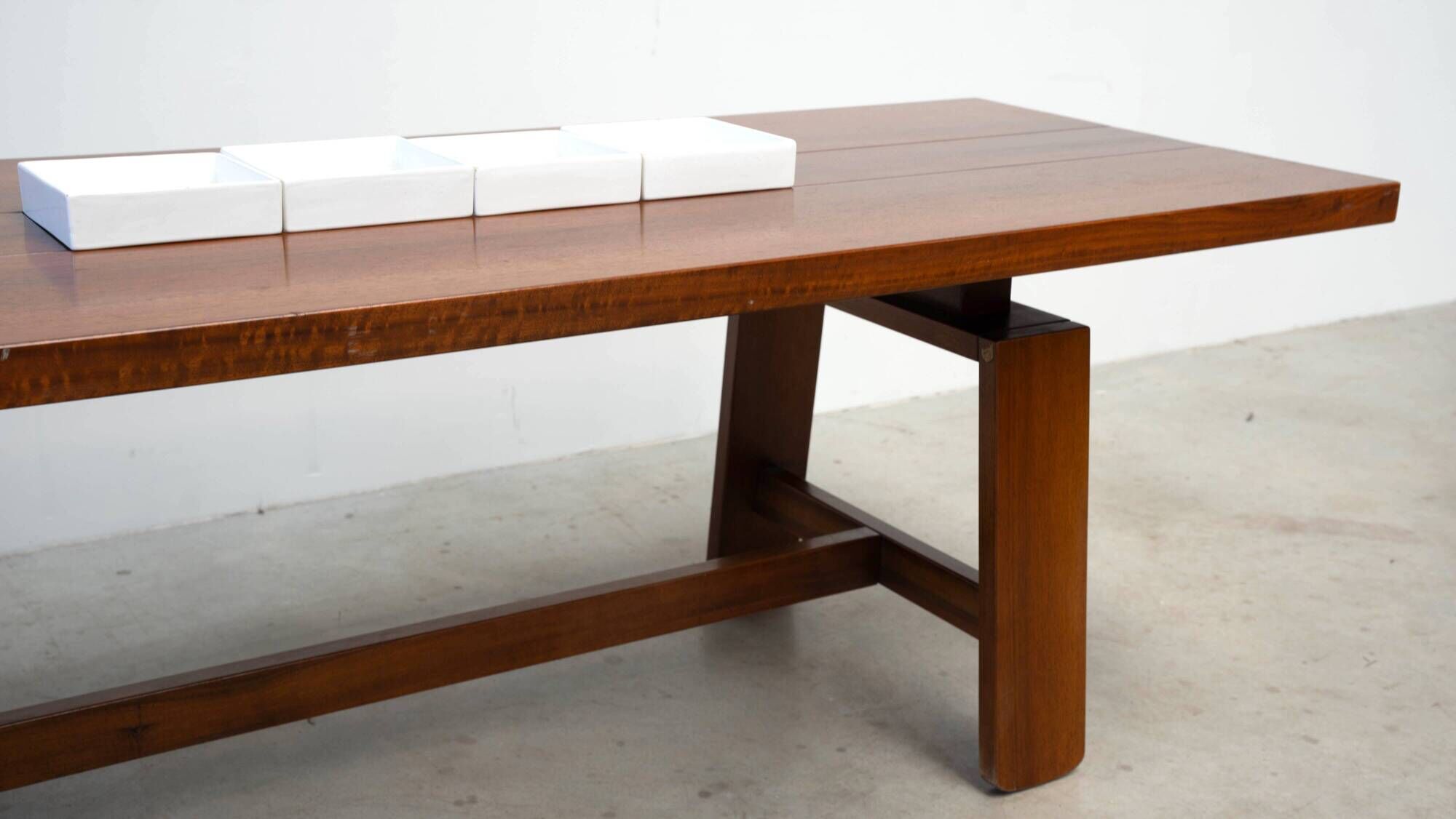 Dining table by Silvio Coppola for Bernini