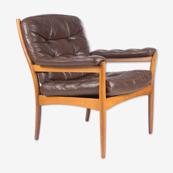 Midcentury armchair, Gote Mobel, Sweden, 1970s