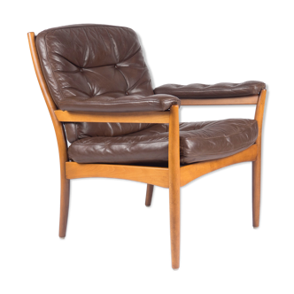 Midcentury armchair, Gote Mobel, Sweden, 1970s