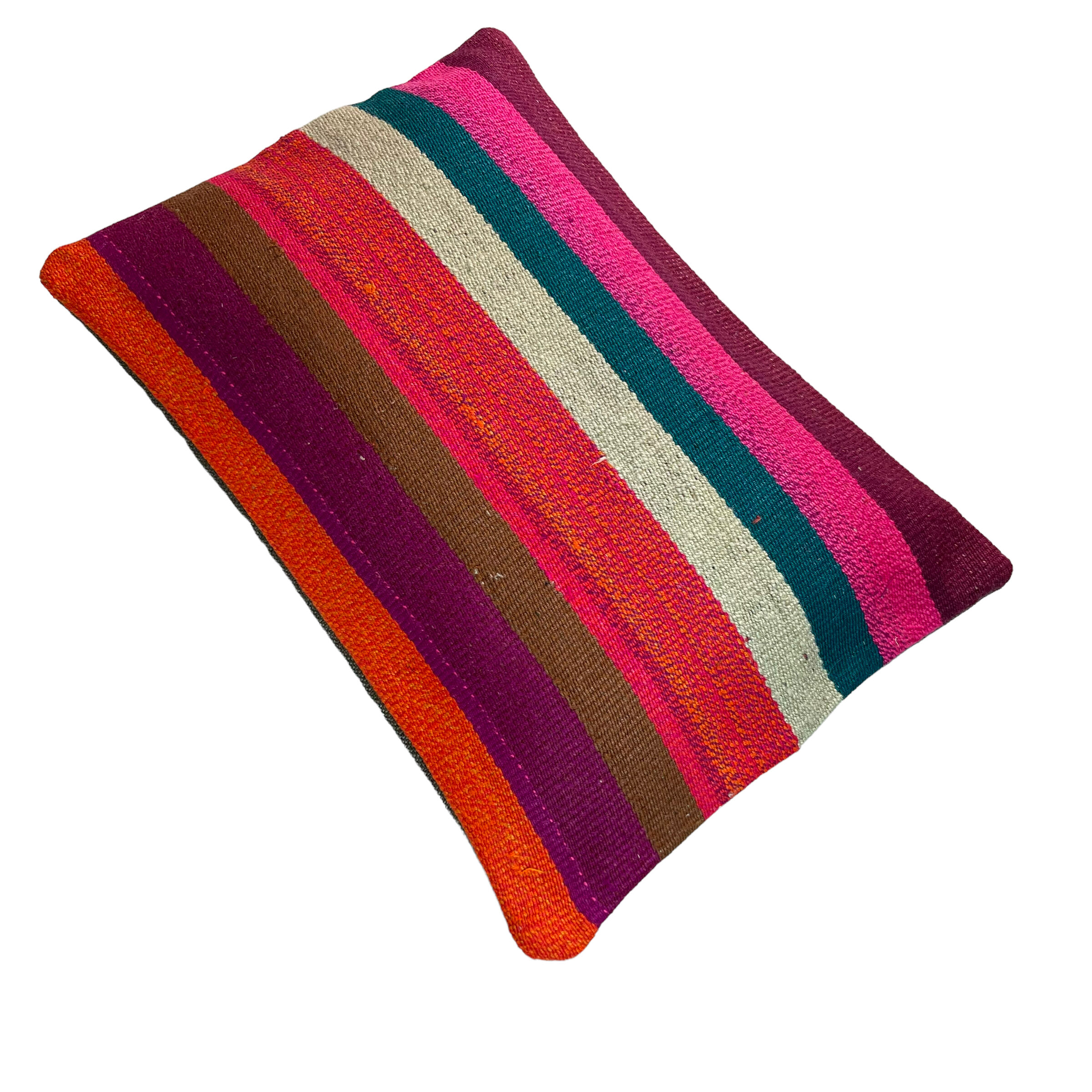 Vintage turkish handmade cushion cover , 30 x 50 cm