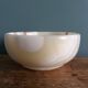 Empty bowl onyx alabaster pocket