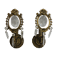 Paire d'appliques style baroque