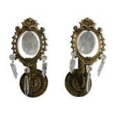 Paire d'appliques style baroque