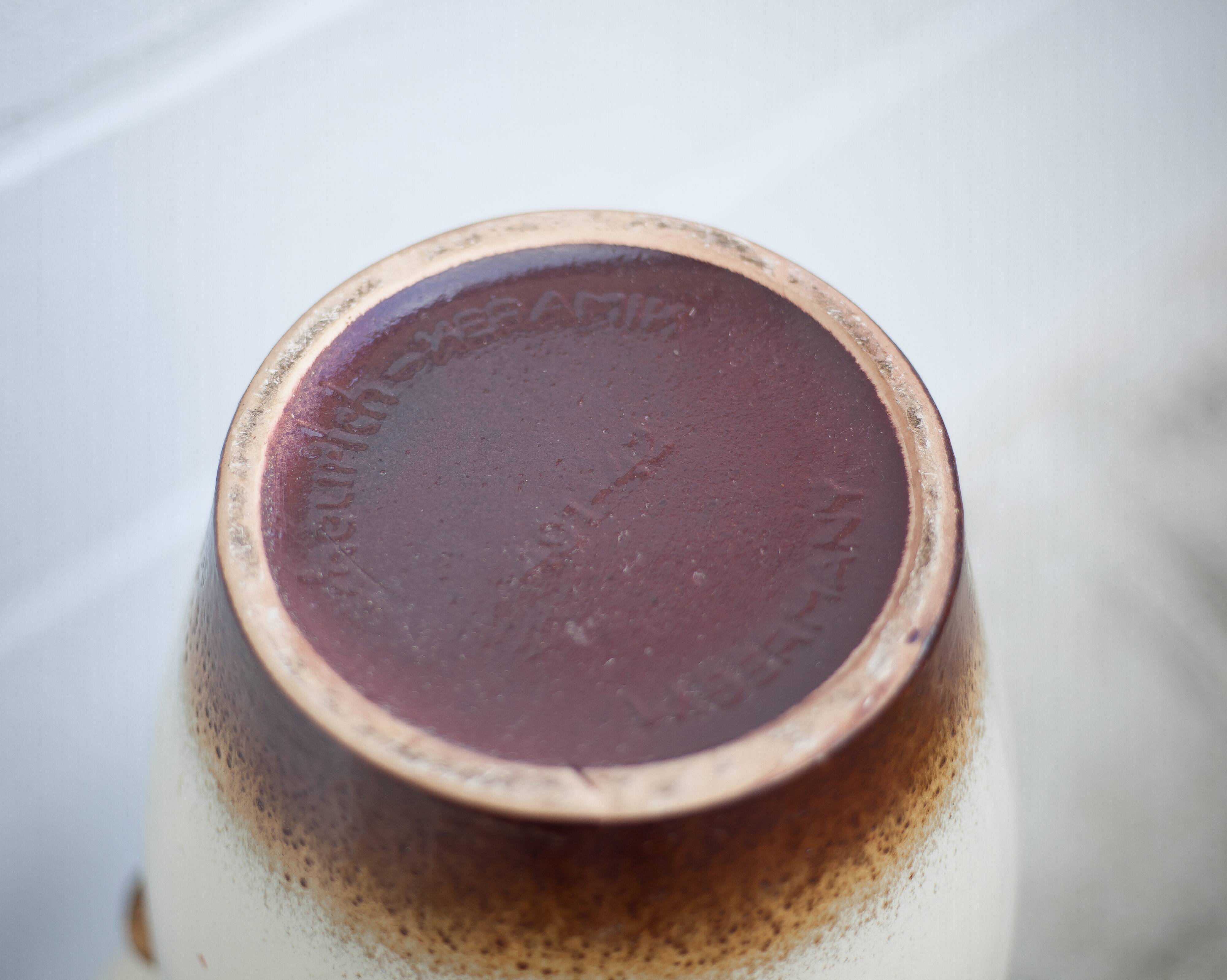 Large West Germany ceramic vase, scheurich Keramik vase, decorative vase, floor vase, 60's