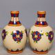 Desvres by Henri Delcourt: pair of signed Art Deco vases.