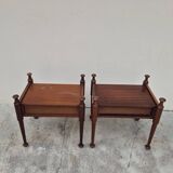 Pair of vintage 1970s Scandinavian style bedside tables